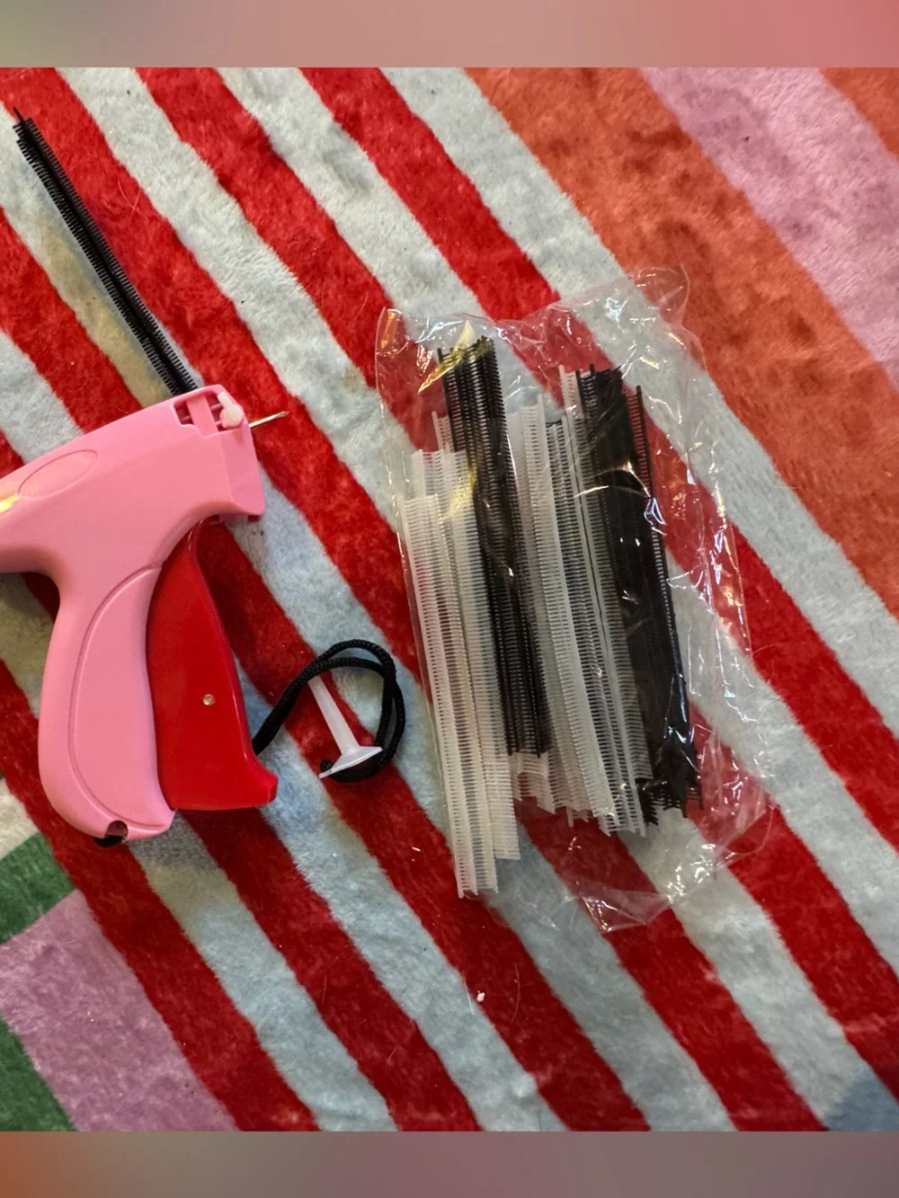 Pink Tagging Gun for Labels and Fasteners